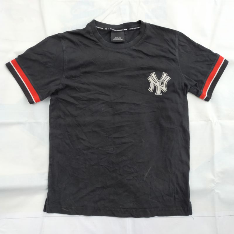 kaos mlb ny second bekas preloved branded