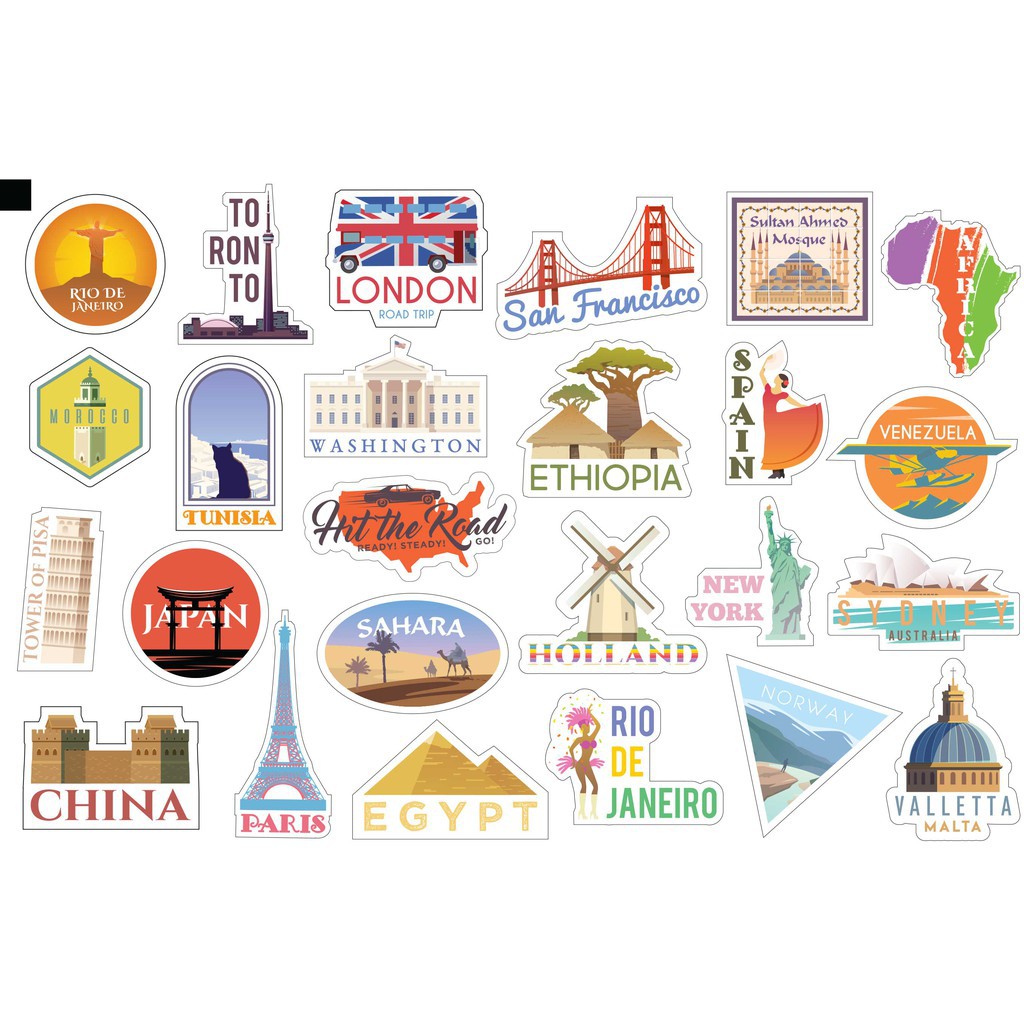 

Stiker Journal City's theme For Book