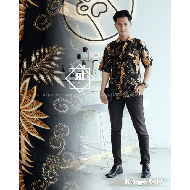 kmeja batik pria/kmeja batik/batik pria/kmeja batik lengn pendek