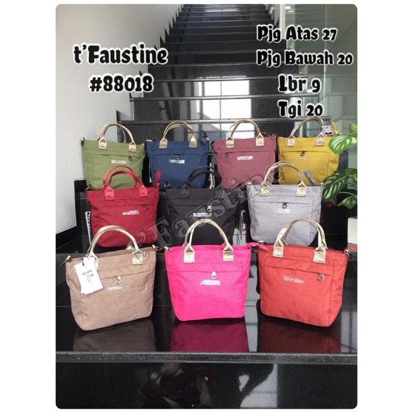 tas jinjing dan selempang 88018 2in1 t'faustine