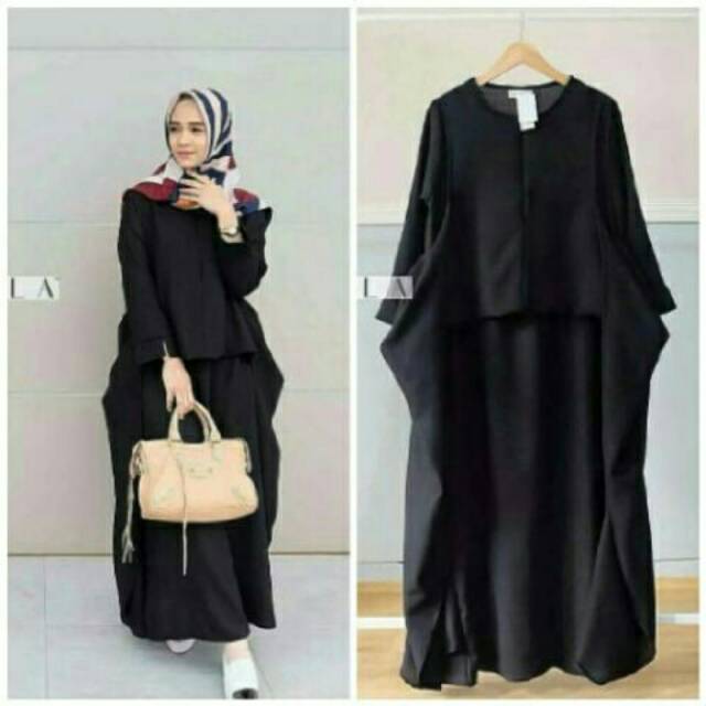 DRESS CELINE HITAM.EOR