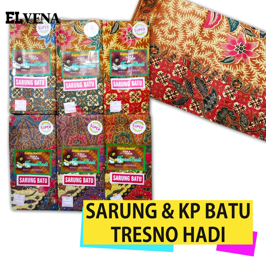 Sarung & Kain Panjang BATU batik TRESNO HADI kain MURAH