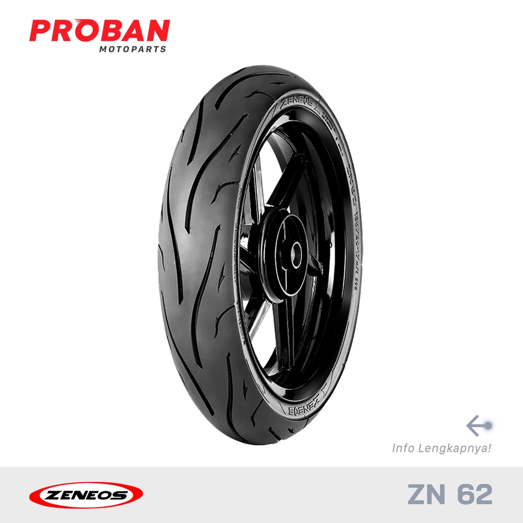 ZENEOS TL ZN 62 130/60 Ring 17 Ban Motor Tubeless