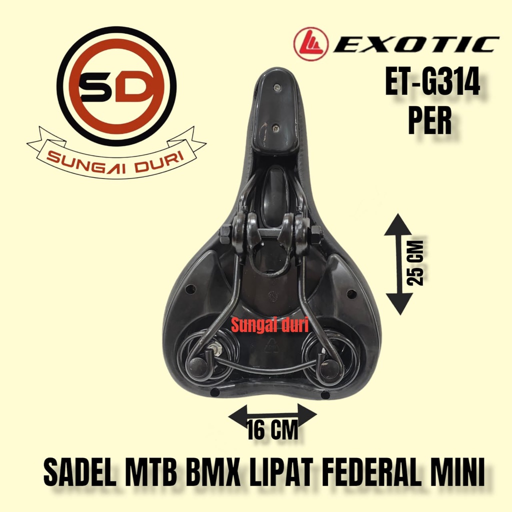 Sadel mtb per empuk Exotic 314