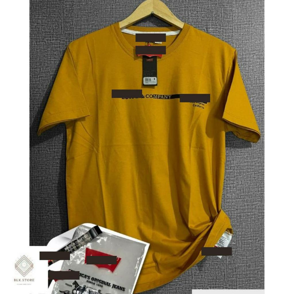 Baju Kaos Pria Casual Masa kini Kaos Pria Distro Lengan Pendek Bahan Super premium Cotton Combed 24s