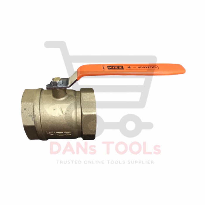 Ball Valve Kuningan 4 inch - Brass - Stop Kran - keran