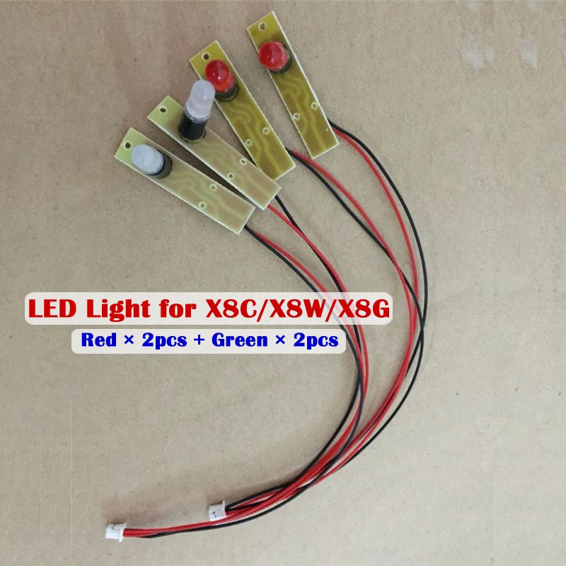 Set LED Light Lamp Indikator Syma X8 X8c X8w X8g X8hc X8hw X8hg