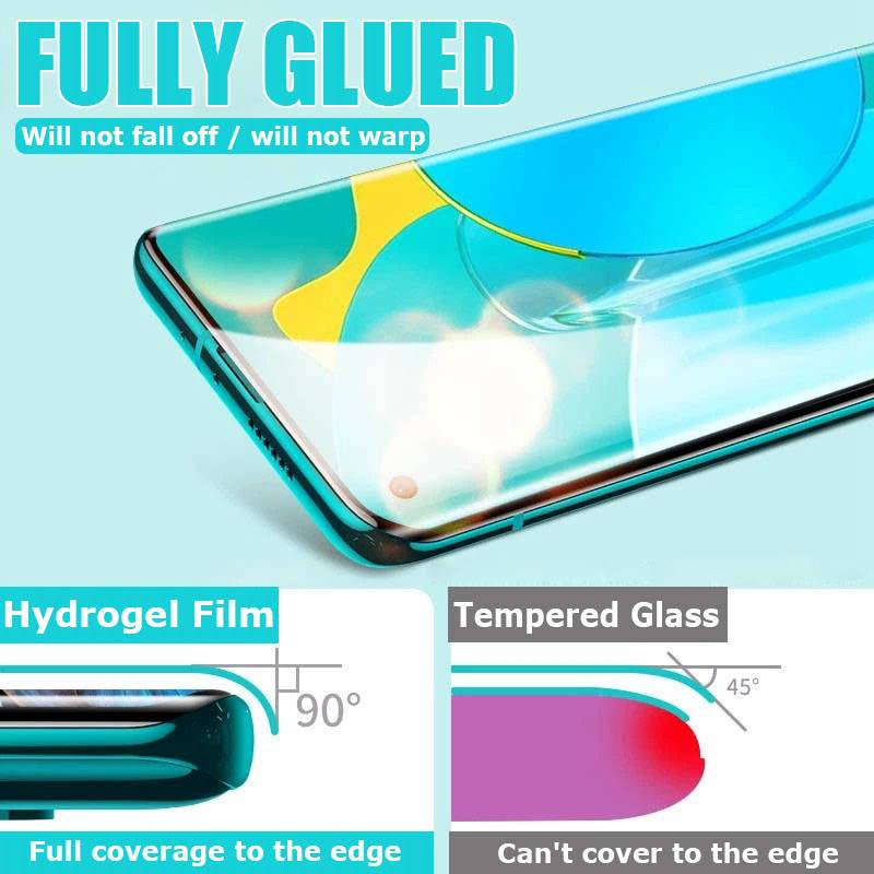 Hydrogel Film For Huawei P30 P40 Lite P20 P Smart 2019 Screen Protector Protective on Mate Honor 30 20 10 Lite 8X 9X