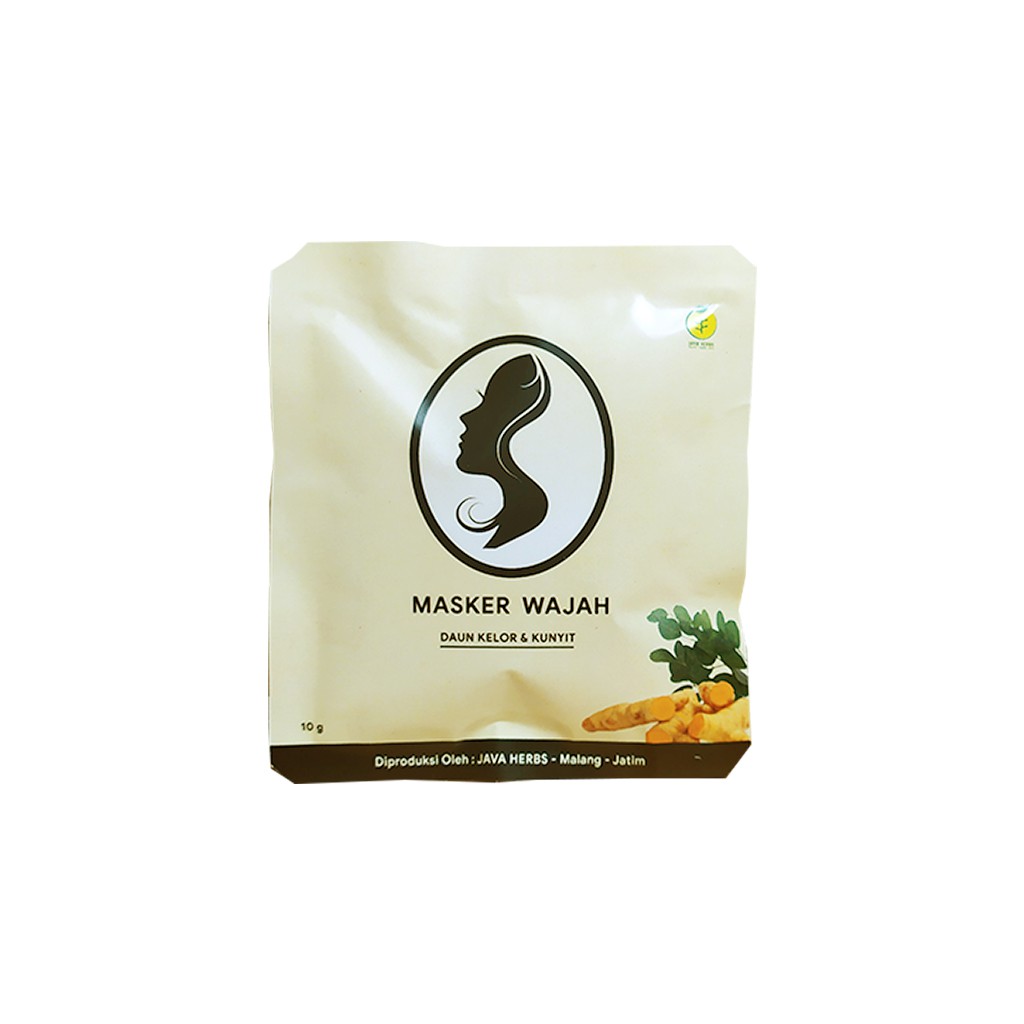 MASKER WAJAH DAUN KELOR 10 GRAM