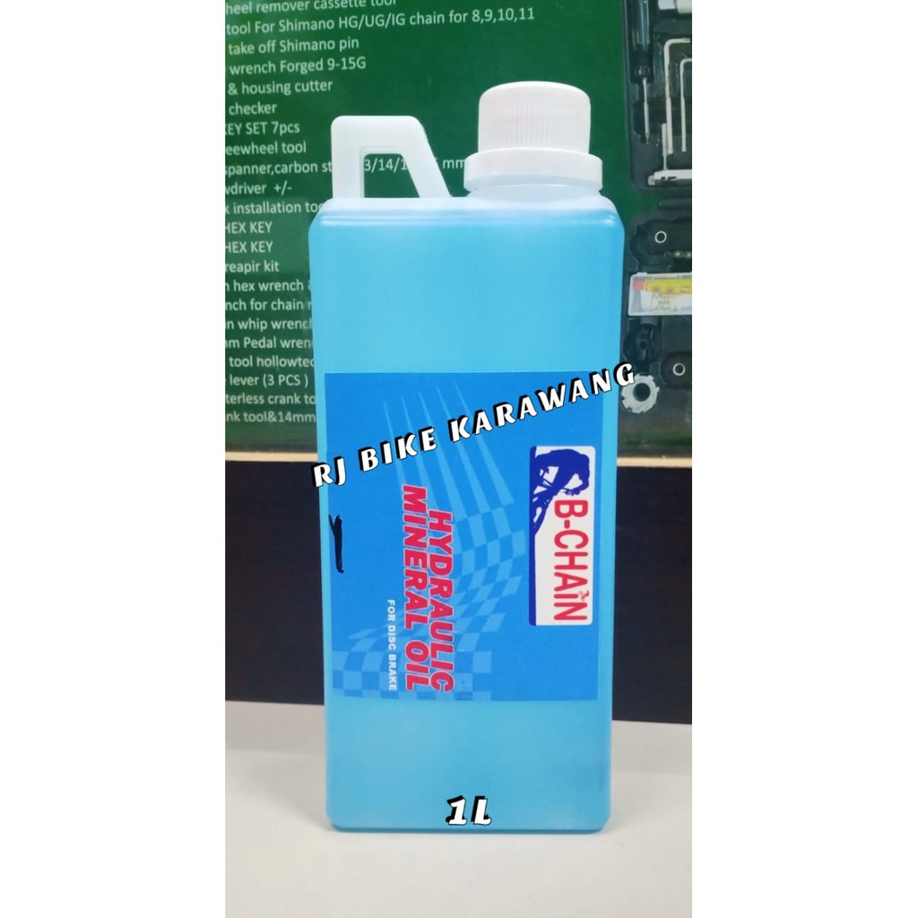 Mineral Oil B Chain Mineral Brake Fluide 1 Liter