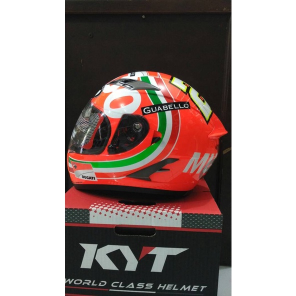 Helm KYT Vendetta 2 Andrea Iannone Orange Vendeta Mugello Fullface