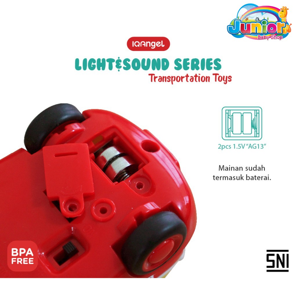 IQ Angel Light&amp;Sound Transportation Car Toys