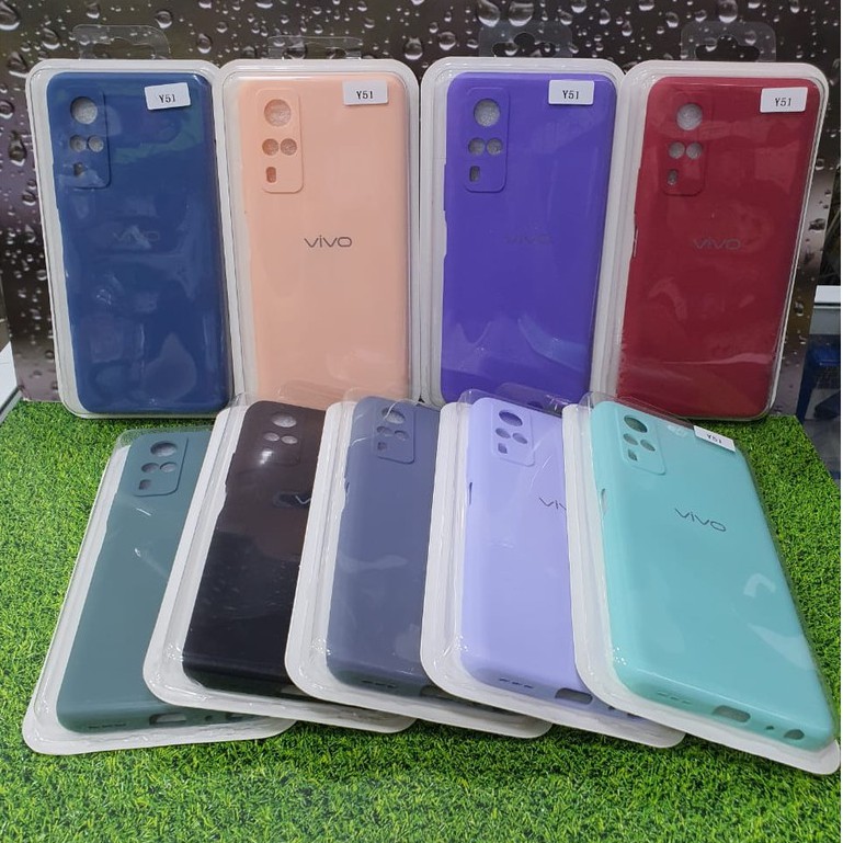 SOFTCASE WARNA VIVO Y51 SILICONE WARNA VIVO Y51 FULL COLOUR TERBARU