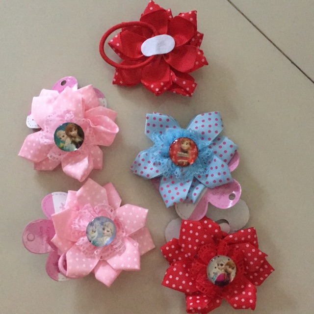 Ikat rambut anak frozen