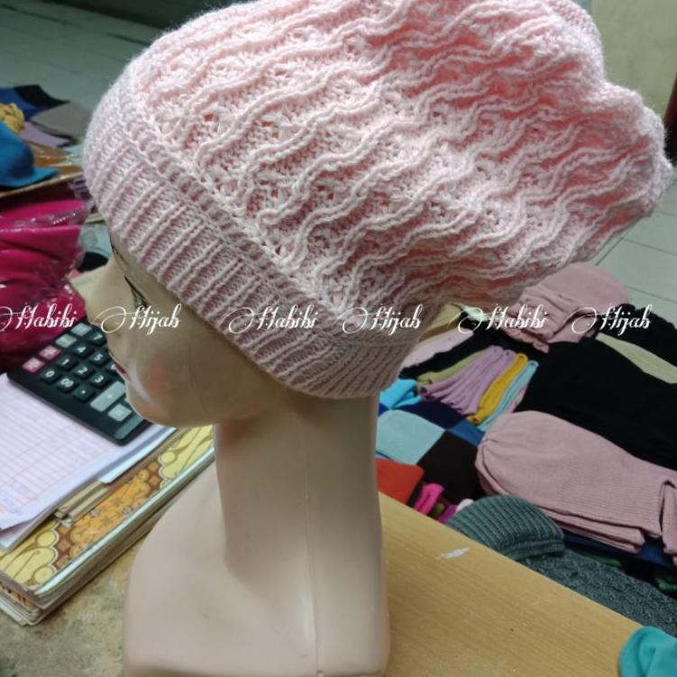 Promo Terbatas Kupluk Rajut nenek-nenek / Kerpus ibu-ibu / Rajut Tebal