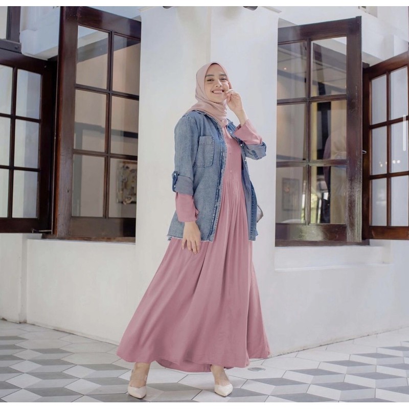 PRELOVED INAYAH Basic dress by VanillaHijab