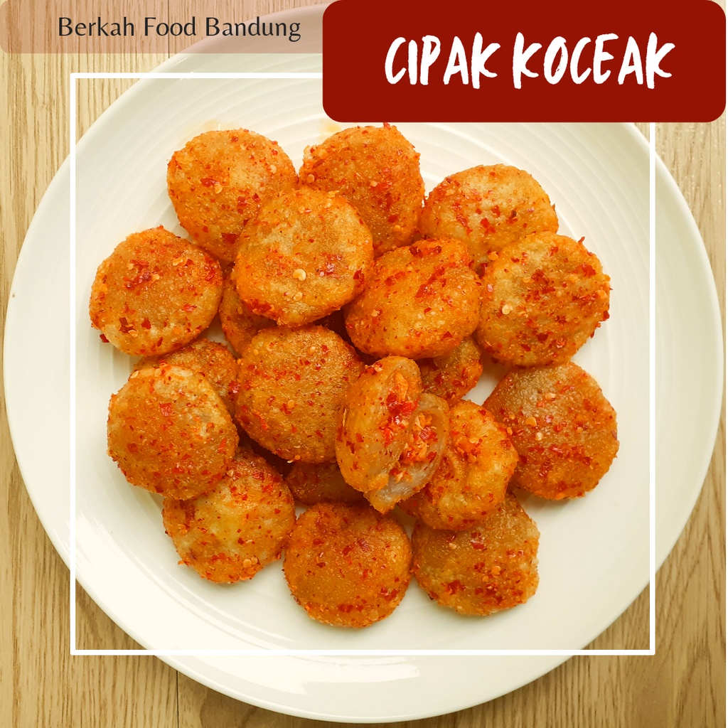 

Cipak Koceak Cireng Gepeng Isi Ayam Suir Asli Ala Bandung Cireng Dempak Cikruh Pedas