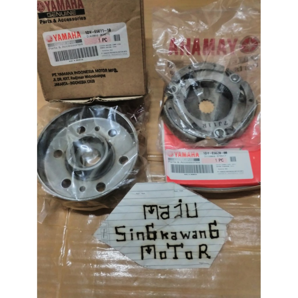 kampas ganda mangkok ganda jupiter z1 Force F1 YGP ORi set Bagus