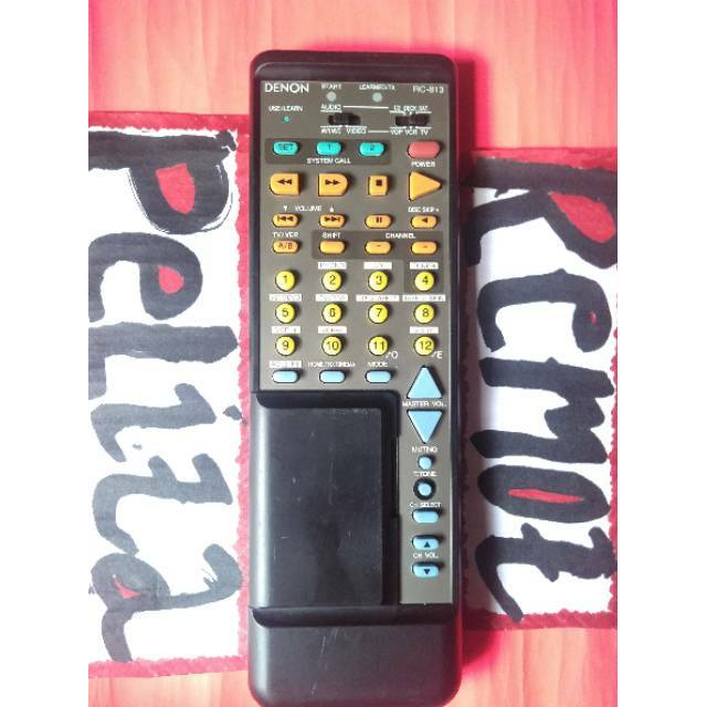 Remot Denon Receiver amplifier original terlengkap