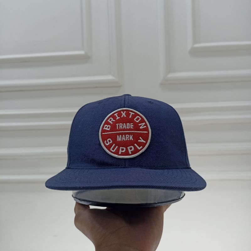 topi cap hat snapback brixton supply second original
