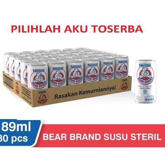 

CSHh6H1--Susu Steril Beruang Bear Brand - 189 ml (1 pack isi 30)