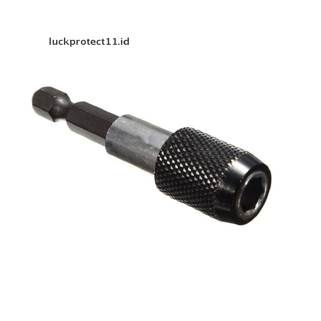 // Hg &amp; ID// 1per4 &quot;60mm Hex Shank Magnetic Quick Release Mata Obeng Drill Holder Tools