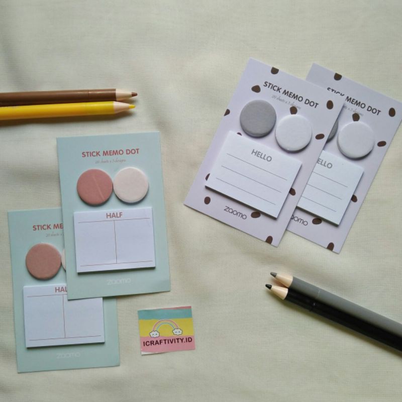 

Sticky Memo Dot