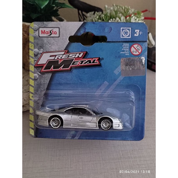 Maisto Fresh metal mercedes benz CLK gtr amg silver