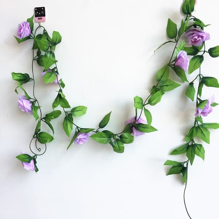 BUNGA RAMBAT Dekorasi Ruangan Bunga Artifisial Bunga Palsu-6