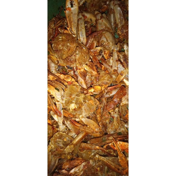 

Cemilan pedas baby crab 150gr