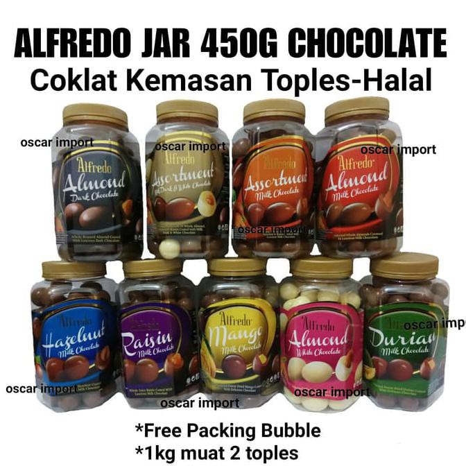 

SPECIAL!! ALFREDO COKLAT JAR 450GR CHOCOLATE BOTOL TOPLES