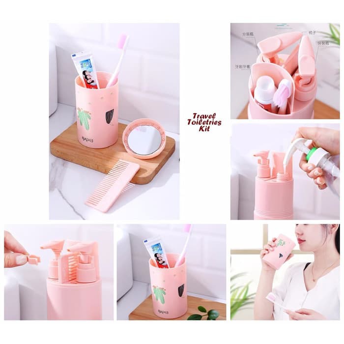 Image of Travel Toiletries Kit KAKTUS, TOWER (Yg sering traveling WAJIB punya) #4