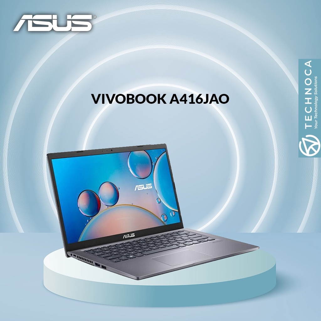 LAPTOP BARU ASUS VIVOBOOK A416JAO-FHD352/CORE I3 1005G1/4GB/512GB SSD