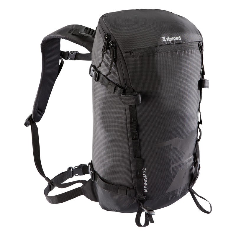 Decathlon Simond Tas Climbing Alpinism 22L Hitam - 8495212