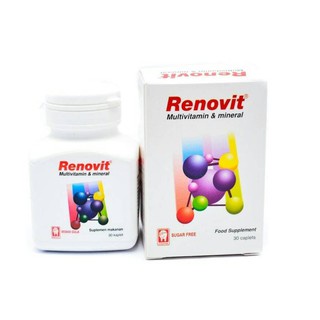 Renovit Botol 30s / Multivitamin &amp; Mineral / Suplemen Kesehatan