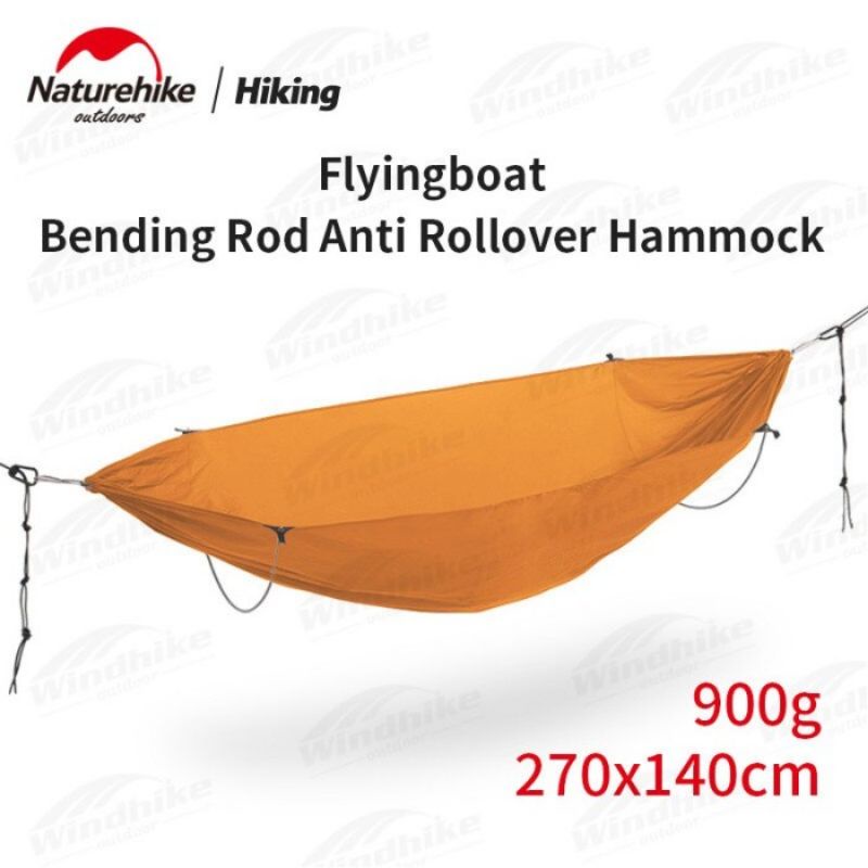 HAMMOCK FLYING BOAT NATUREHIKE NH22DC008 FLYBOAT BENDING ROAD ANTI ROLLOVER TEMPAT TIDUR GANTUNG CAM
