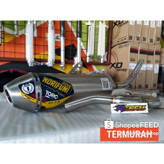 Knalpot NORIFUMI TORC KLX150