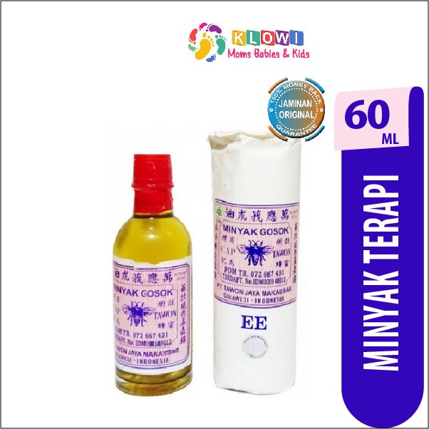 Minyak Tawon Ee 60 Ml Pereda Bengkak Minyak Gosok Minyak