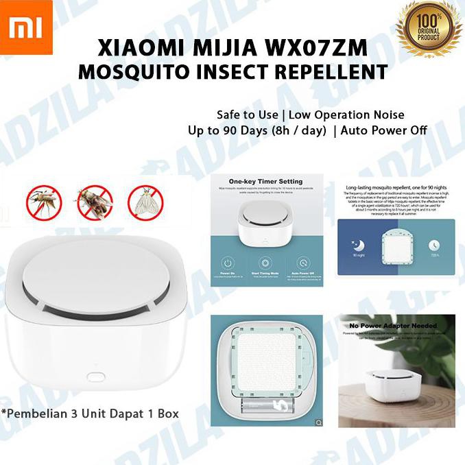 Xiaomi Mosquito Insect Repellent Mijia Pembunuh Pembasmi Nyamuk