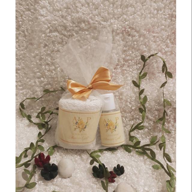 Souvenir pernikahan murah souvenir handuk souvenir sabun 30ml  souvenir botol souvenir rustic unik