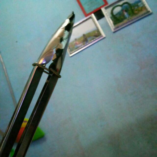 Pc Penjepit Makanan Berbahan Stainless Steel Peralatan Masak Penjepit Makanan Serbaguna