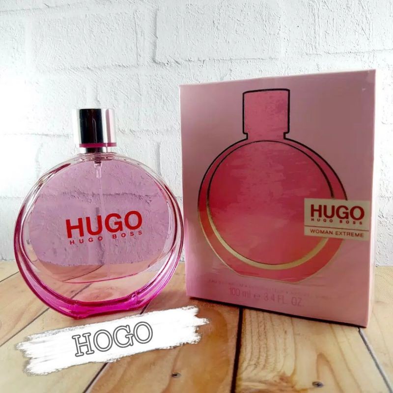 TERLARIS PARFUM HUGO BOSS PINK FOR WOMEN EDT 100 ML BURUAN
