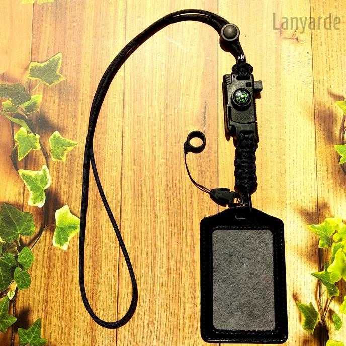 

BAYAR COD 4261) Lanyard Survival Name Tag ID Card Holder Tali Leher Tempat Kartu DISKON Kode 706