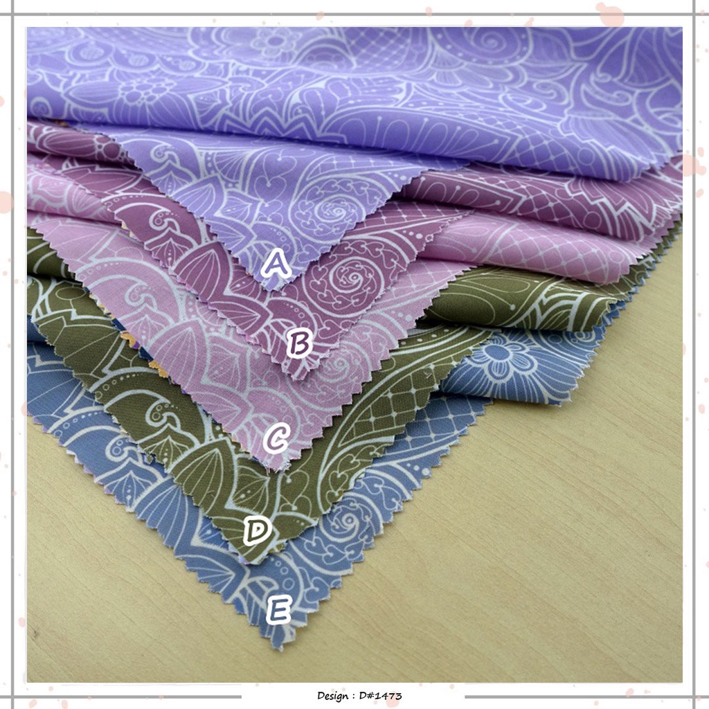 Kain Katun - Kain Katun CVC Motif D-1473