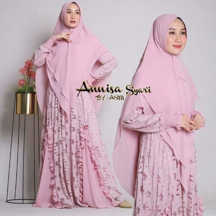 GAMIS SET BRUKAT ANNISA SYARI