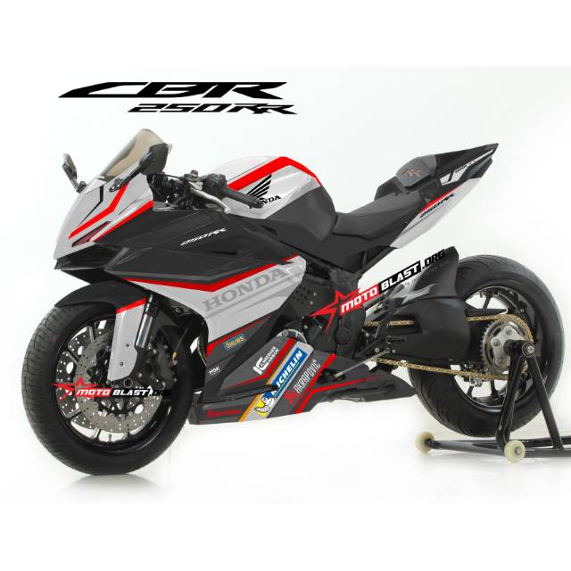 Decal Stiker Honda CBR250RR Tricolor Sporty Full Body Motoblast