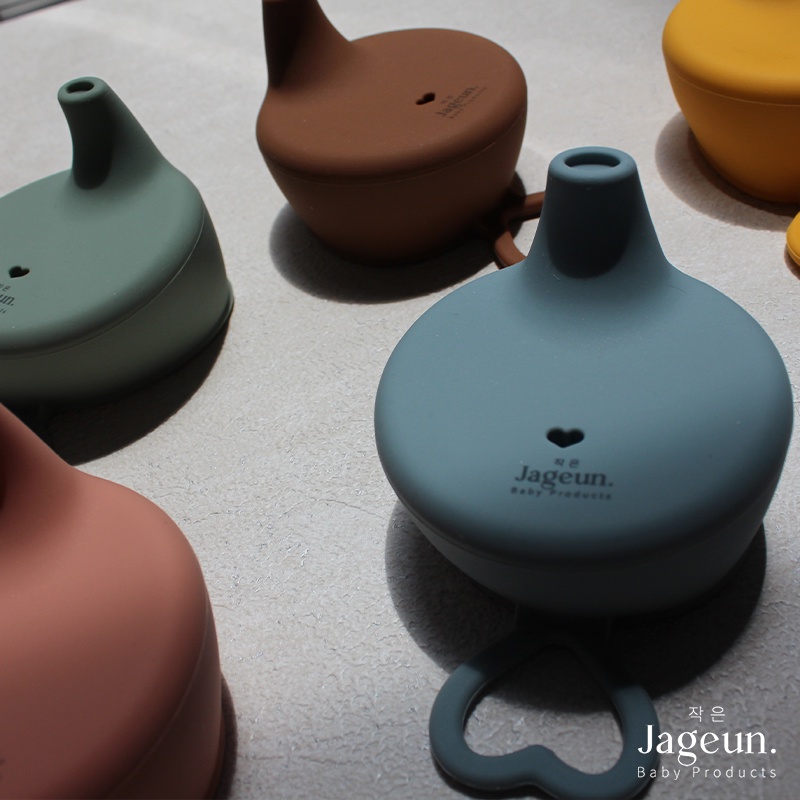 JAGEUN Premium Silicone Baby Sippy Cup Lid | Tutup Gelas Silikon Anak