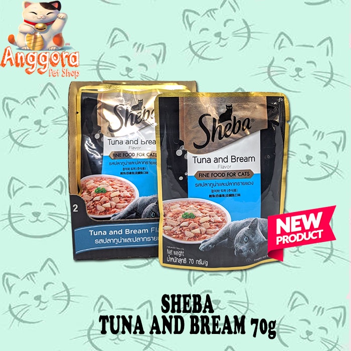 Sheba Pouch Makanan Kucing Basah Wet Food 70gr all variant