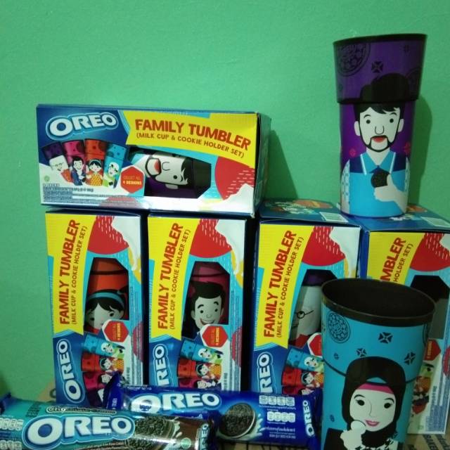 Oreo tumbler/oreo family tumbler/ oreo edisi khusus