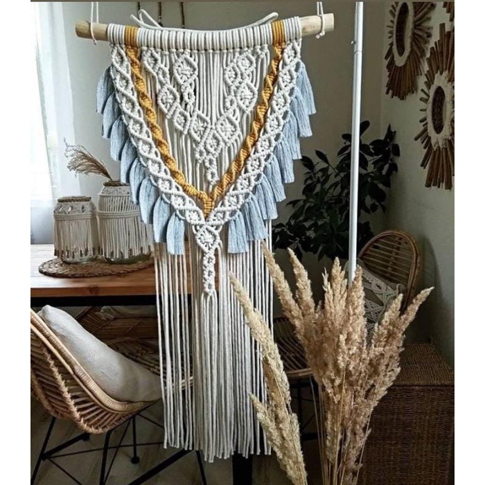 Macrame Gantung / Macrame hiasan dinding